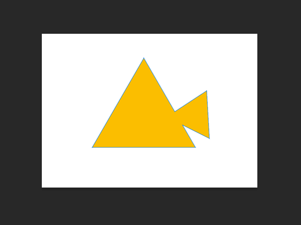 Команда Объединить компоненты фигуры в Photoshop.