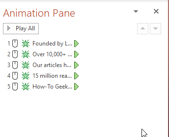 Выделение всех анимаций GIF