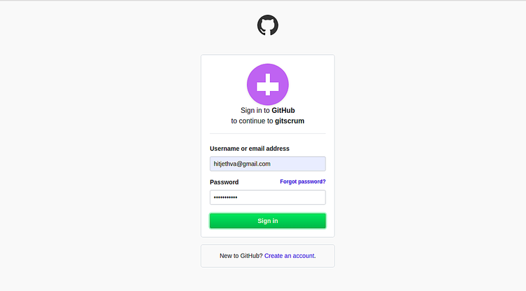 Регистрация GitHub приложения
