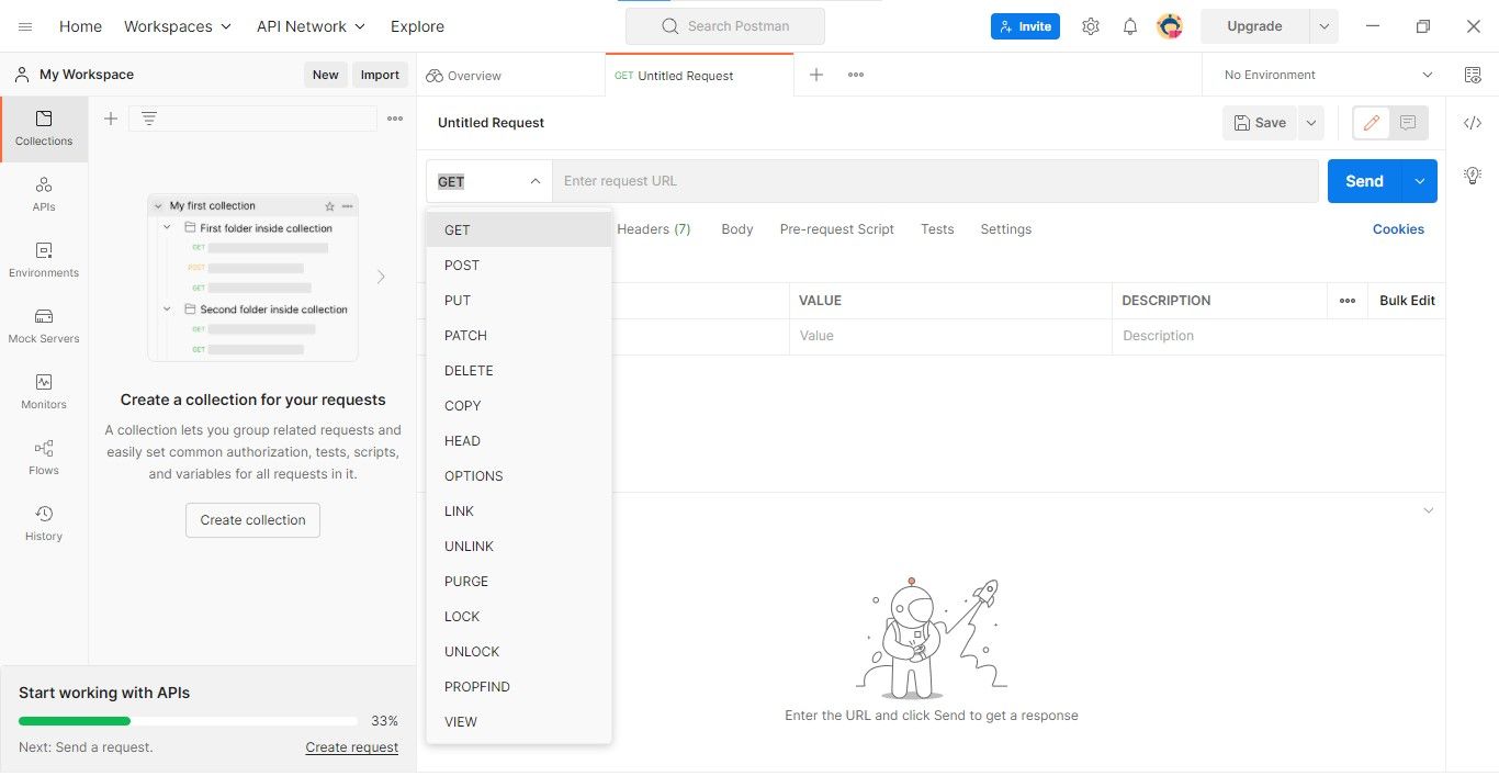 Иконки различных типов HTTP-запросов