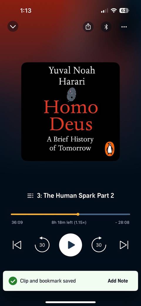 Audible Saving Clips