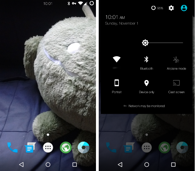Установленная тема в списке приложений Темы