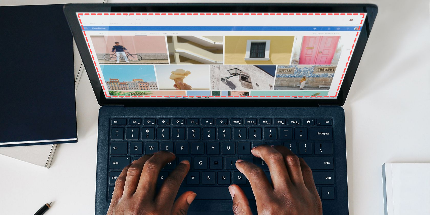 Полноразмерный скриншот в Microsoft Edge