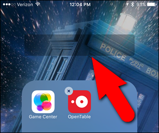 Папка без названия с приложениями внутри