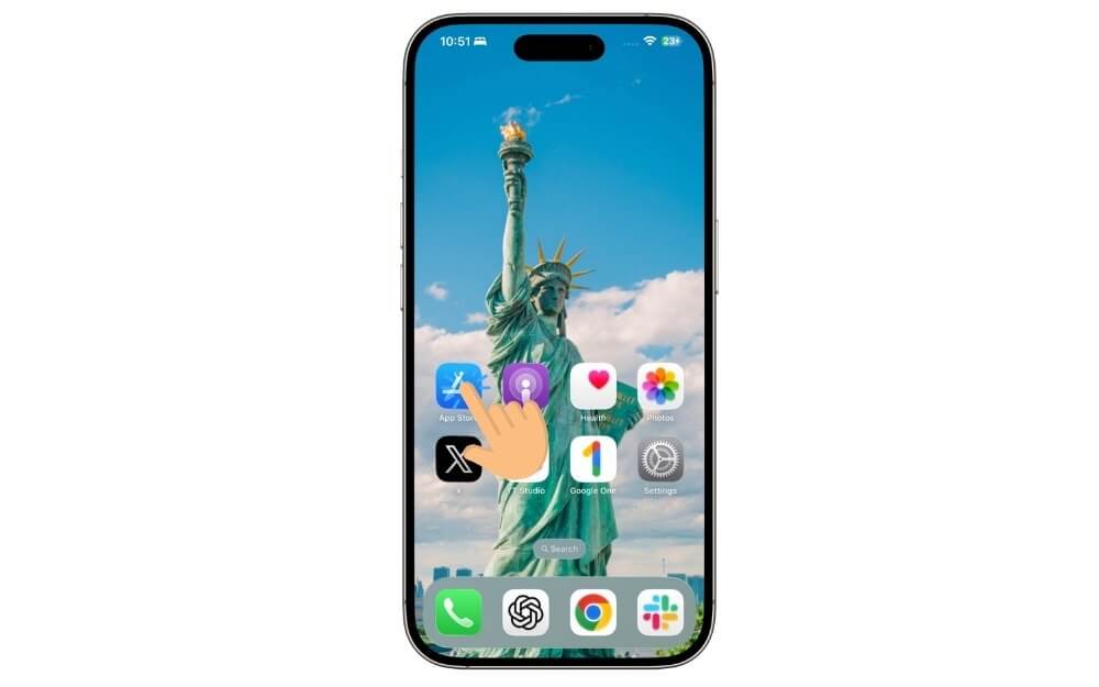 App Store auf dem iPhone öffnen