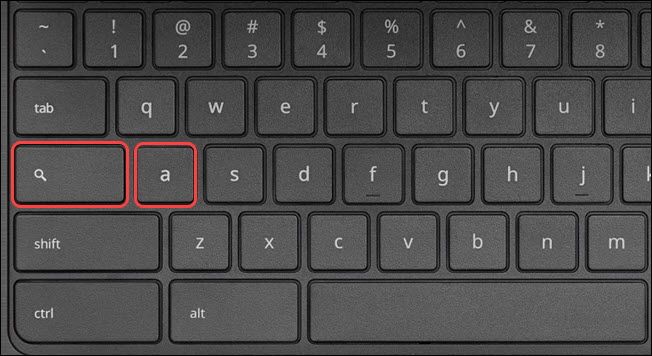 Клавиатура Acer Chromebook с клавишей Search
