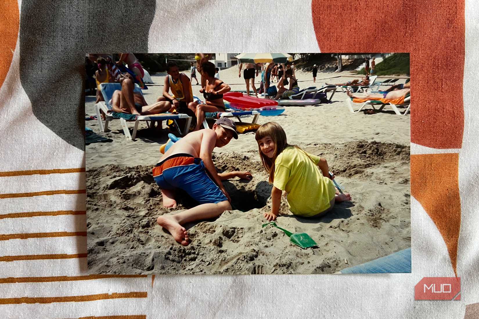 Фотография плёночной фотографии крупным планом