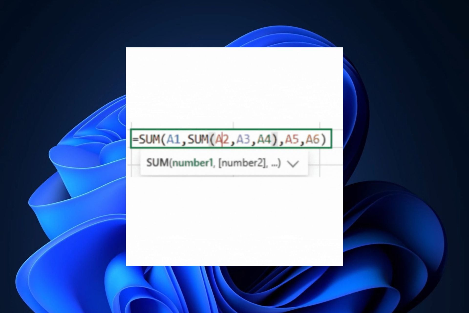 Подсветка пар скобок в сложной формуле