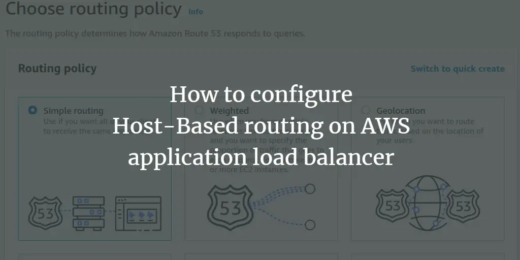 Маршрутизация по хосту на AWS ALB