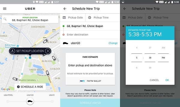 Programmare corse su Uber: guida rapida
