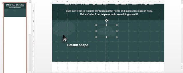 Рисование простых форм облака