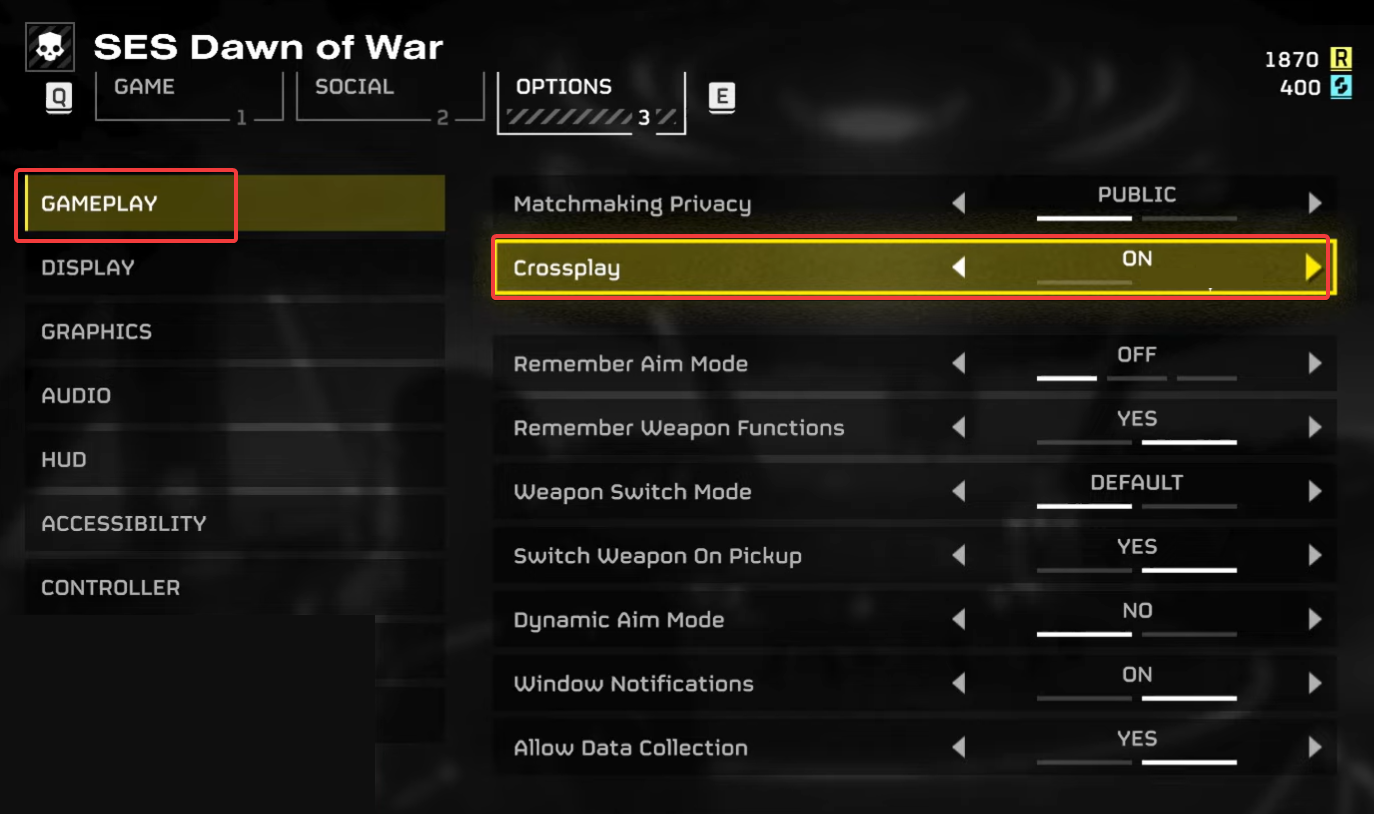 enable helldivers 2 crossplay