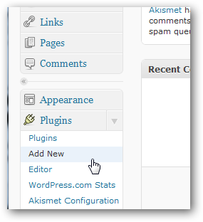 Добавление нового плагина в WordPress