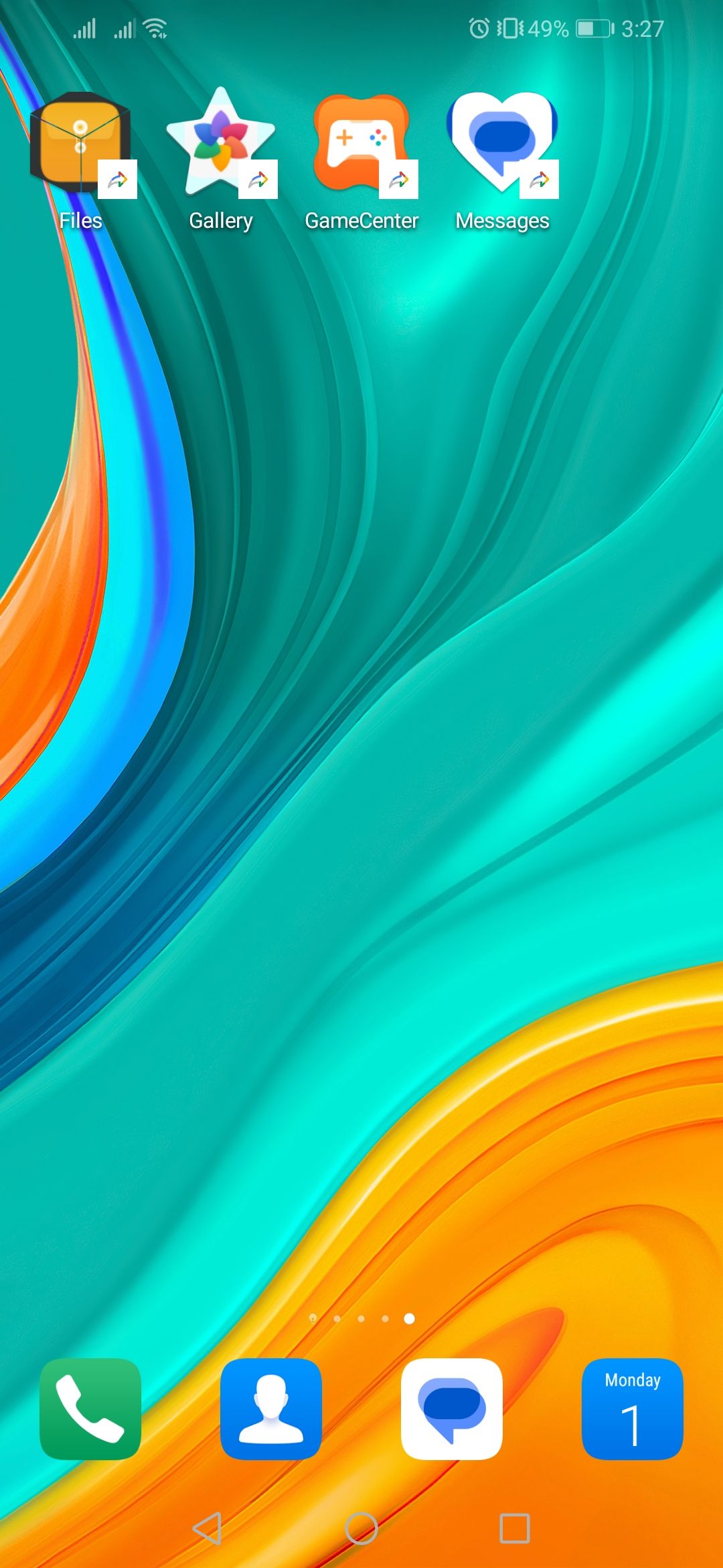 Результаты кастомизации иконок на домашнем экране