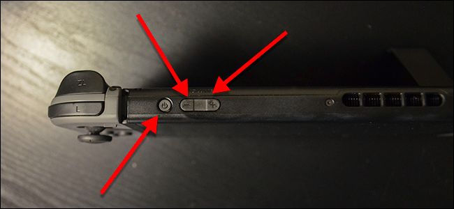 Экран меню восстановления с опцией сохранить сохранения