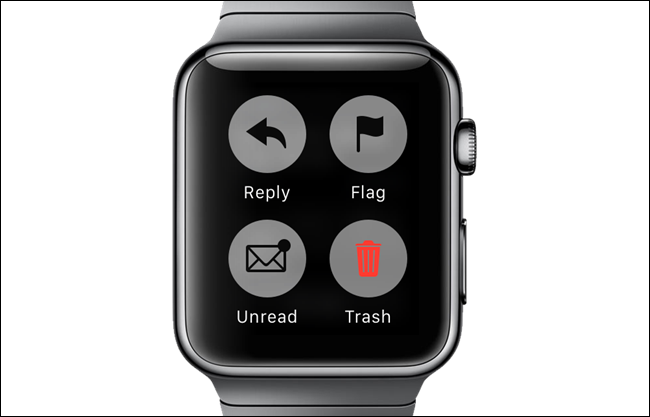 Force Touch в письме на Apple Watch