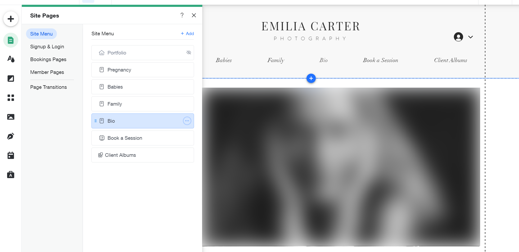 Синяя кнопка для загрузки файлов с устройства