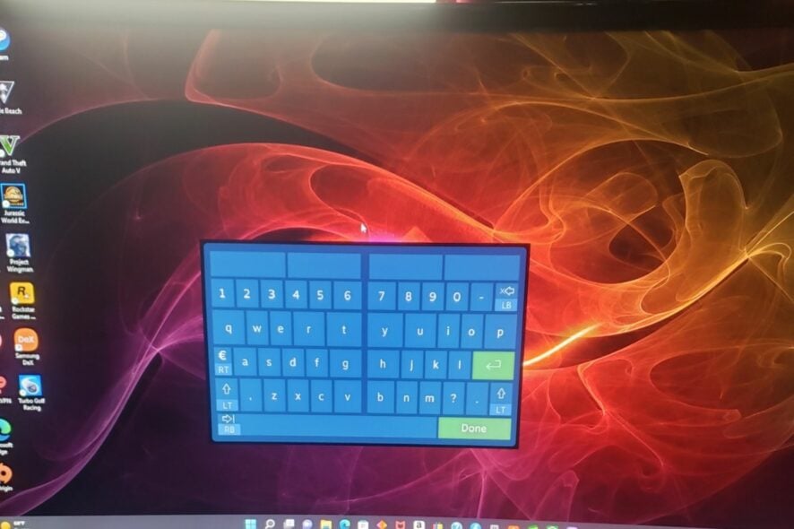 Xbox контроллер открывает клавиатуру — решения