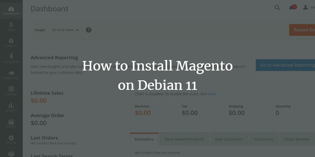 Установка Magento 2 на Debian 11 — пошагово