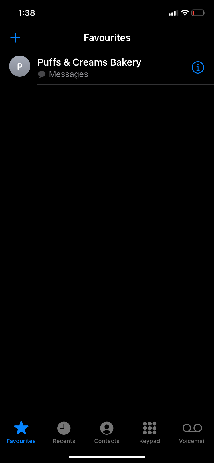 Список Избранных