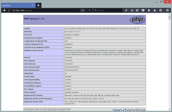 PHP 7.1 на CentOS 7