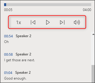 Элементы управления аудиоплеером