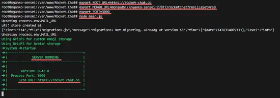 Actualización de variables