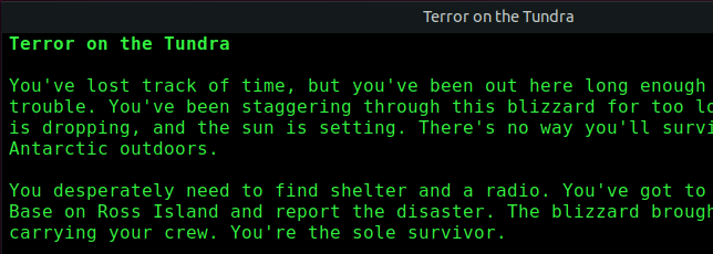 Запущенное приложение taf как приложение GNOME GTK.