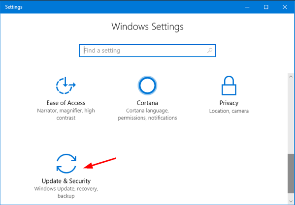 Настройки обновлений Windows: статус загрузки обновлений