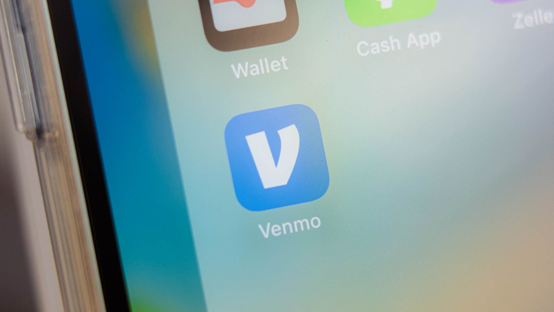 Иконка приложения Venmo на iPhone.
