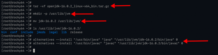 Установка OpenJDK из tar.gz