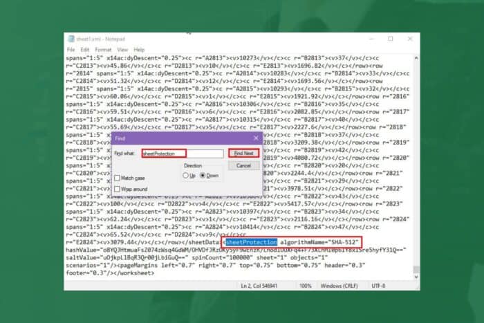 Как удалить пароль из файла Excel
