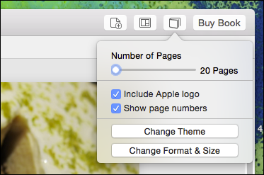 Настройки проекта: формат, тема, количество страниц