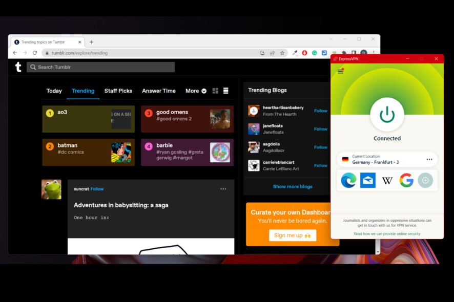 Tumblr не работает с VPN — что делать
