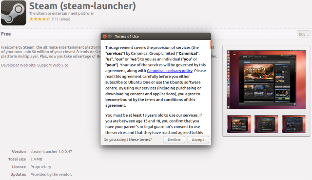Установка драйверов и Steam в Ubuntu