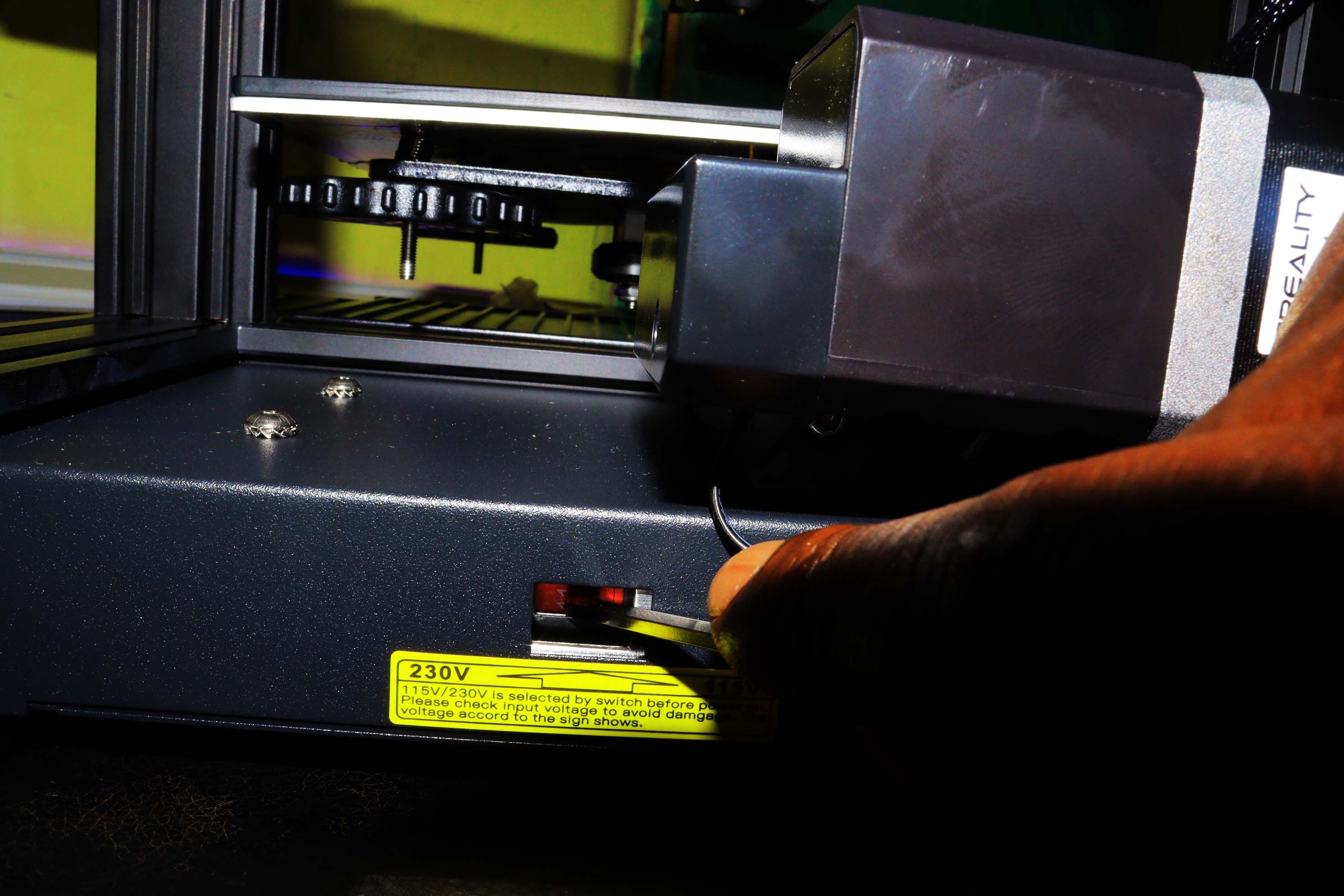 Setting the correct voltage on ender 3 v2