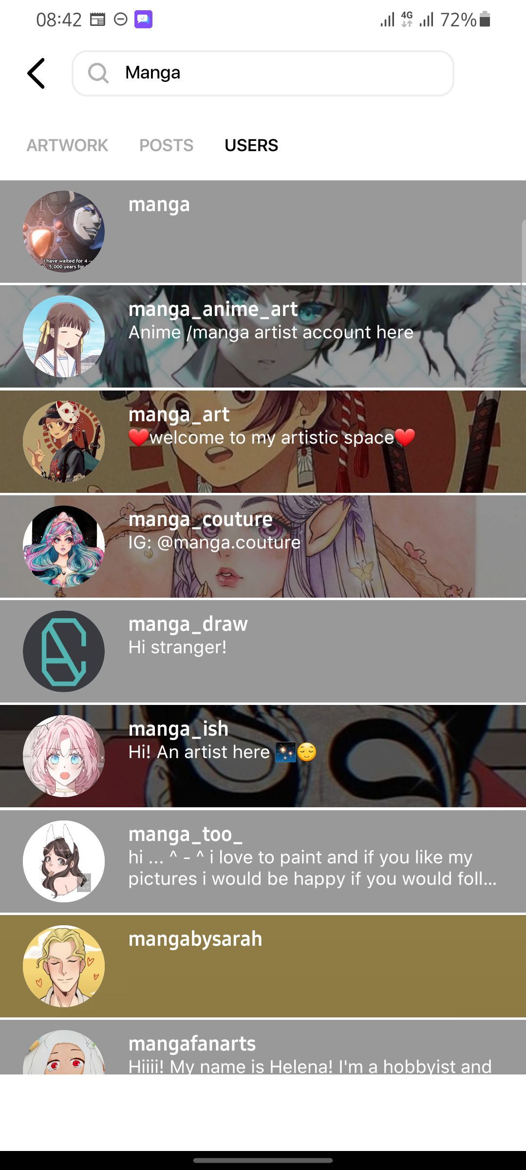 Страница поиска и фильтров по категориям и тегам