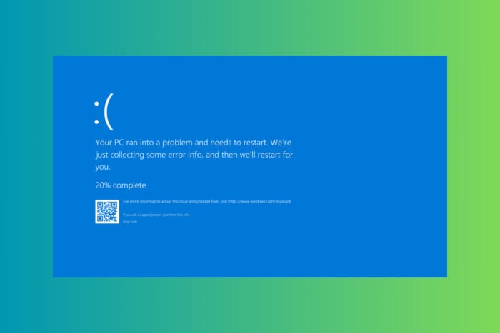 Исправление LM_SERVER_INTERNAL_ERROR (BSoD 0x54)