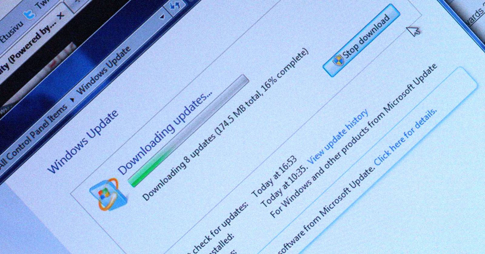 Отключить автоматическую перезагрузку Windows