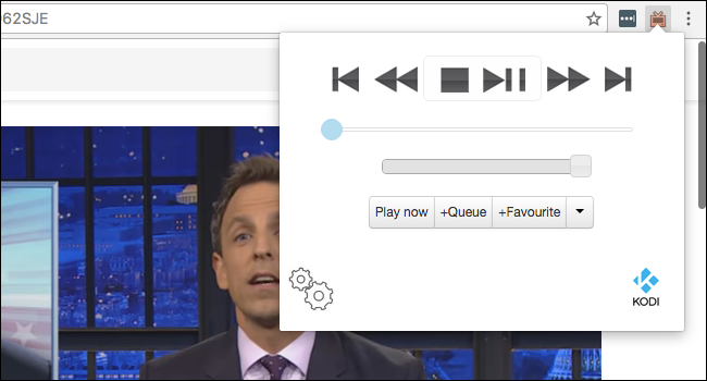 Отправка в Kodi из Chrome