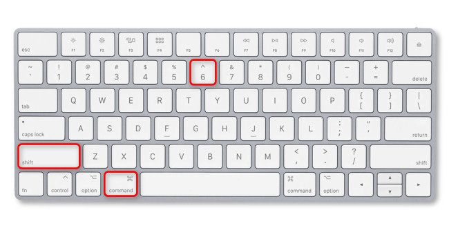 Скриншот содержимого Touch Bar на MacBook Pro