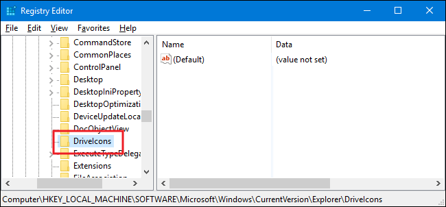 Путь к DriveIcons в реестре