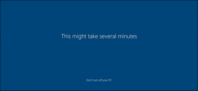 Отключить анимацию первого входа в Windows 10