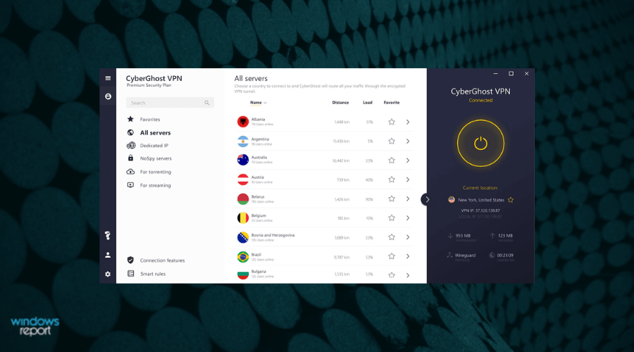 Логотип CyberGhost