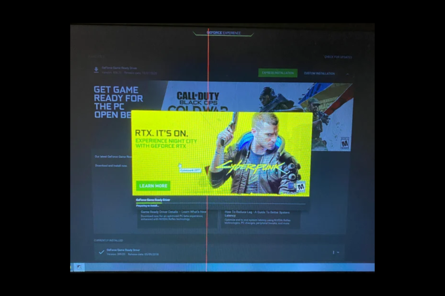 Вертикальные красные линии на экране — как исправить