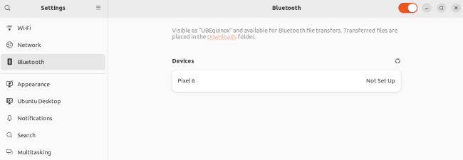 Выберите мышь в списке устройств.