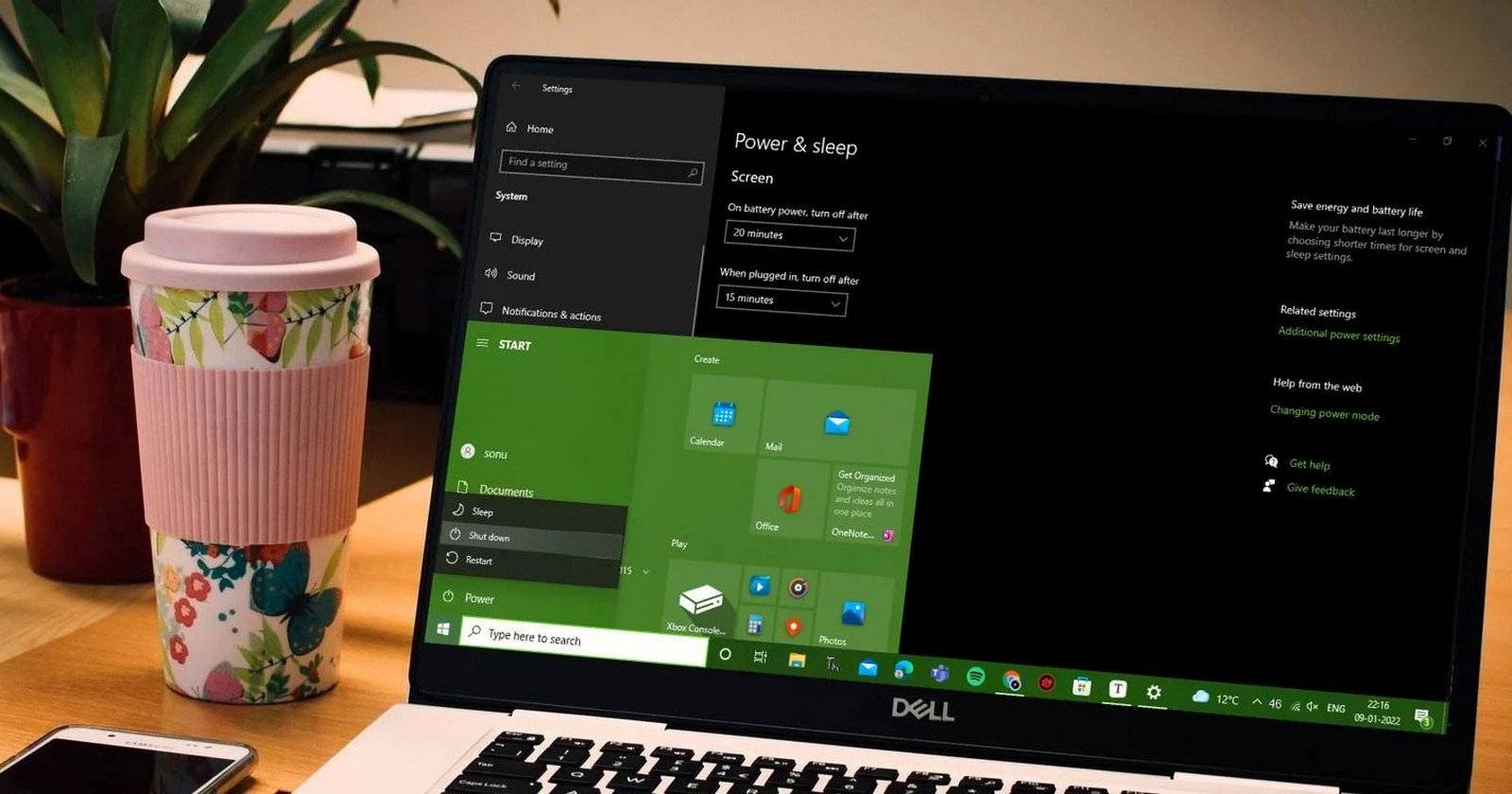 Увеличить время ожидания Windows при выходе