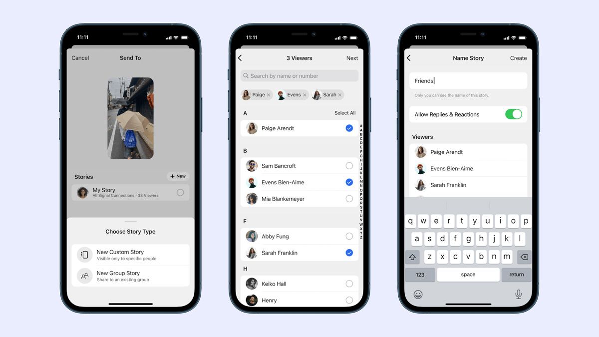 Как отключить Stories в Signal
