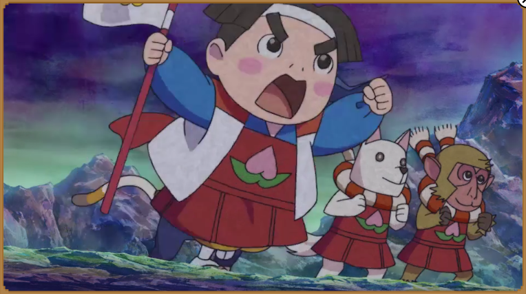 Champion Island cutscene.