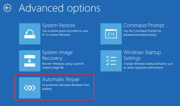 Автоматическое восстановление Windows — процесс